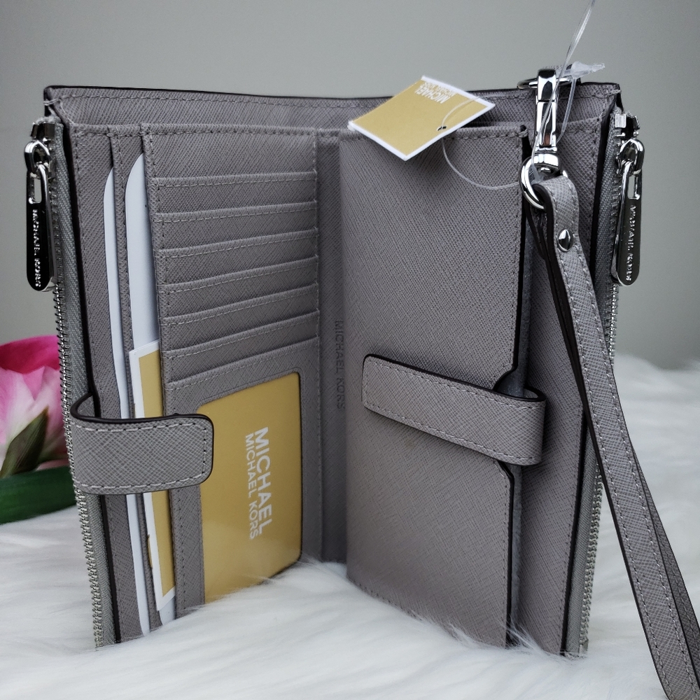 🌺Michael Kors Ciara tote bag and Wallet set grey - Picture 7 of 8